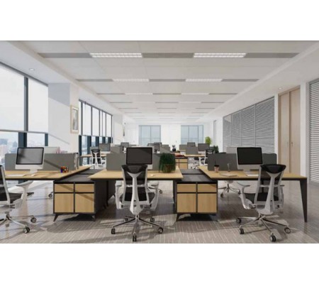 Exen Dörtlü Kesonlu Ofis ve Büro Masa 260X140